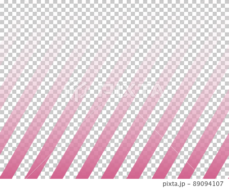 太め斜めの縞模様のグラデーション背景イラスト 89094107