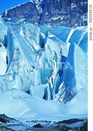 アイスランド、ヴァトナヨークトル国立公園、スカフタフェルの氷河 89094616