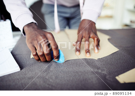 Tailor Tracing Pattern on Fabric 89095134