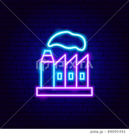Manufacturing Factory Neon Sign Manufacturing Factory Neon Sign 89095491