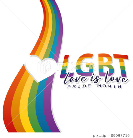 Isolated flag lgbt pride vector illustration Isolated flag lgbt pride vector illustration 89097716