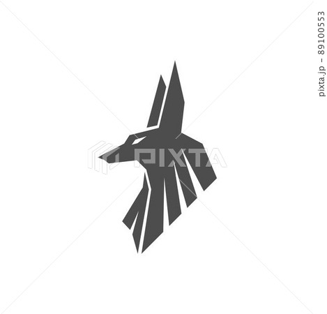 Anubis icon logo design illustration template 89100553