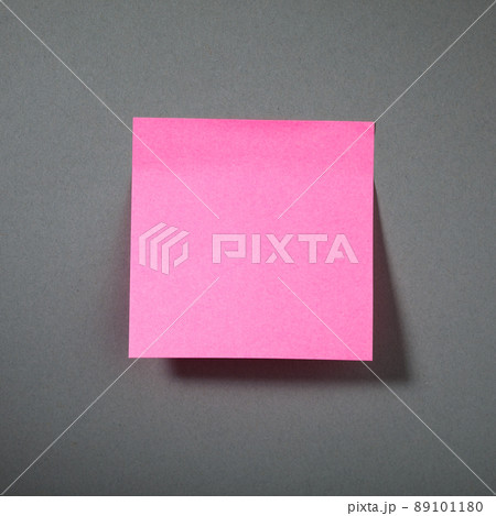 sticky paper on grey wall 89101180