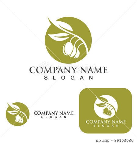 Olive tree vector illustration 89103036