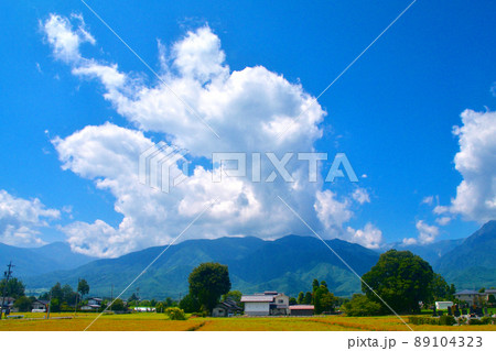 2019年、大糸線の松本駅から白馬駅までの車窓風景 2019年、大糸線の松本駅から白馬駅までの車窓風景 89104323