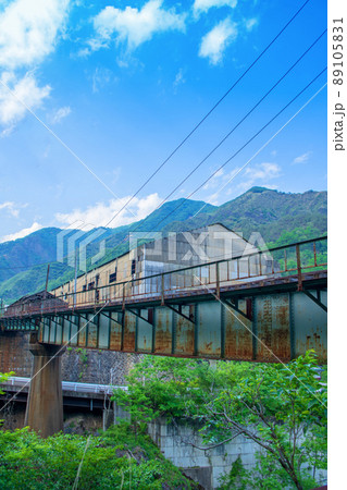 出川橋梁 古河橋付近 初夏の風景 出川橋梁 古河橋付近 初夏の風景 89105831