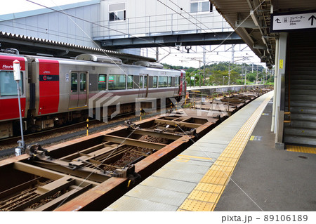 2021年、山陽本線の広島駅から白市駅までの車窓と周辺の風景 89106189