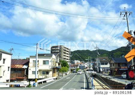 2021年、山陽本線の広島駅から白市駅までの車窓と周辺の風景 89106198