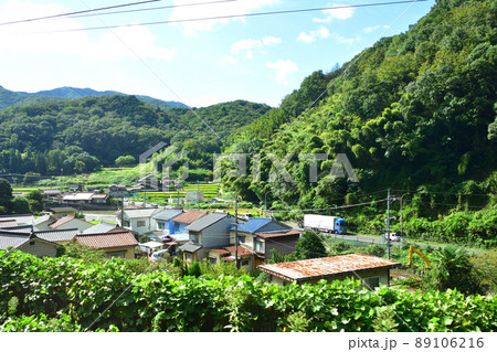 2021年、山陽本線の広島駅から白市駅までの車窓と周辺の風景 89106216