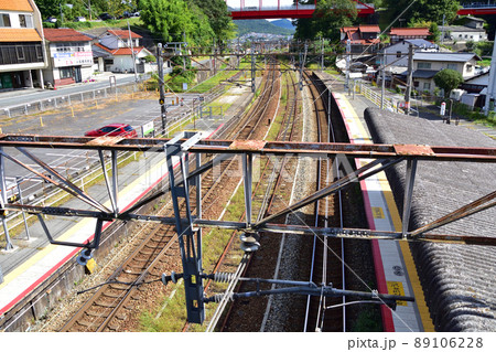 2021年、山陽本線の広島駅から白市駅までの車窓と周辺の風景 89106228