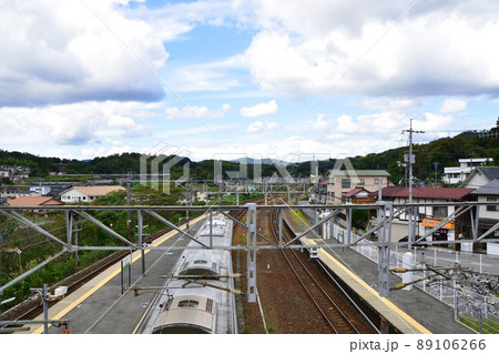 2021年、山陽本線の広島駅から白市駅までの車窓と周辺の風景 89106266