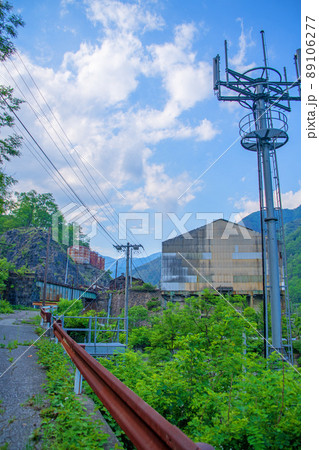 出川橋梁付近の風景 初夏の季節 足尾 出川橋梁付近の風景 初夏の季節 足尾 89106277