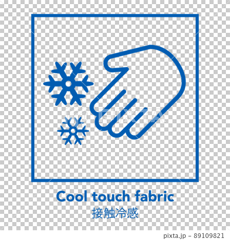 接触冷感　冷感素材　アイコン 89109821