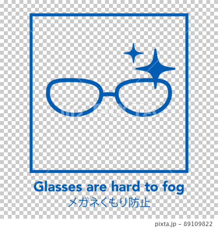 Anti-fog glasses anti-fog icon Anti-fog glasses anti-fog icon 89109822