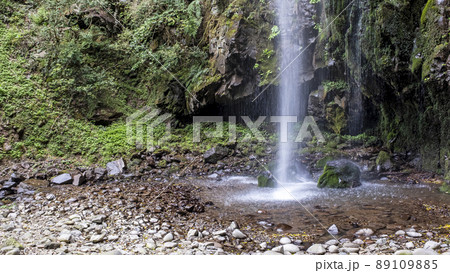 滝・清流・新緑・エコイメージ（鳥取県湯梨浜町今滝） 89109885