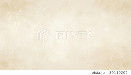 Close Up detail of old watercolor paper texture background, Beige paper vintage, use for banner web design concept 89110202