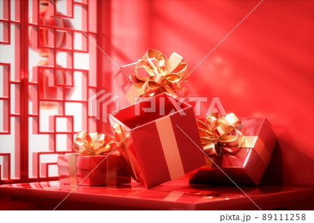 3D rendered Chinese style concept illustration 3D rendered Chinese style concept illustration 89111258