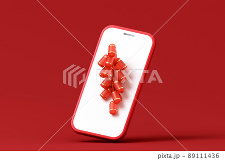 3D rendered Chinese style concept illustration 89111436
