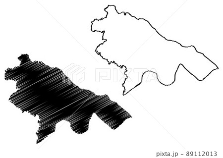 Ballia District (uttar Pradesh State, Republicのイラスト素材 [89112013] - Pixta