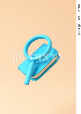 3D rendered educational theme concept illustration 3D rendered educational theme concept illustration 89112760
