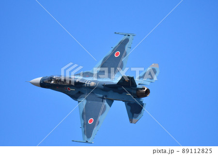 F-2戦闘機の機動飛行 89112825