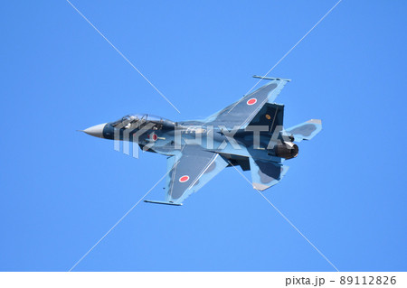 F-2戦闘機の機動飛行 89112826
