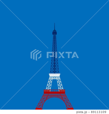 エッフェル塔　tour　eiffel　トリコロール 89113109