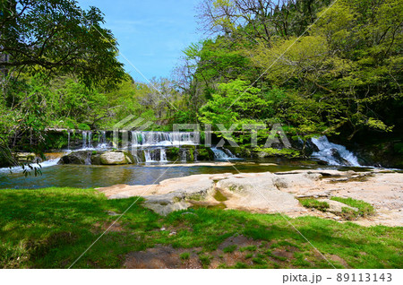宮島峡 一の滝 小矢部市 宮島峡 一の滝 小矢部市 89113143