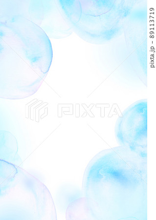 パステルブルー 水彩 テクスチャー パステルブルー 水彩 テクスチャー 89113719