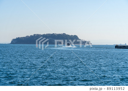 東京湾　横須賀　猿島 89113952