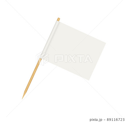 flag wooden stick