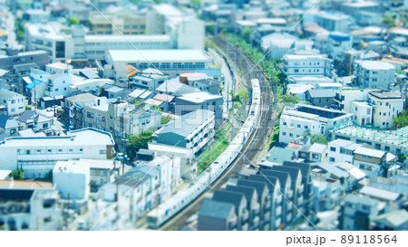 堺東駅周辺　チルトシフト　 89118564