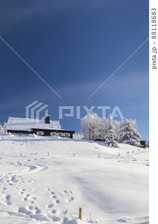 Winter landscape around Horni Mala Upa, Giant Mountains (Krkonose), Northern Bohemia, Czech Republic Winter landscape around Horni Mala Upa, Giant Mountains (Krkonose), Northern Bohemia, Czech Republic 89118683