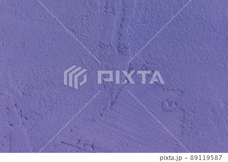 Concrete wall cement background with abstract paint pink purple lilac rough texture 89119587