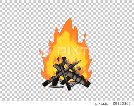 Bonfire flame Bonfire flame 89120365