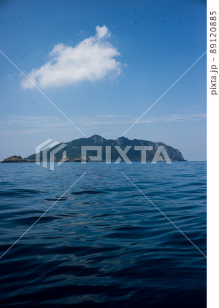 入島禁止の世界遺産「神宿る島」宗像・沖ノ島。 89120885