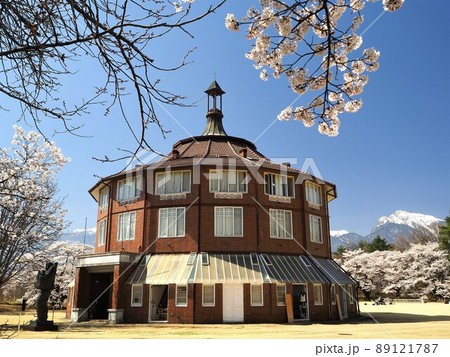 山梨県 清春芸術村の桜とラ・リューシュ 4月 山梨県 清春芸術村の桜とラ・リューシュ 4月 89121787