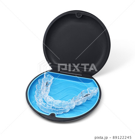 マウスピース マウスピース矯正 歯列矯正 イラスト リアル  89122245