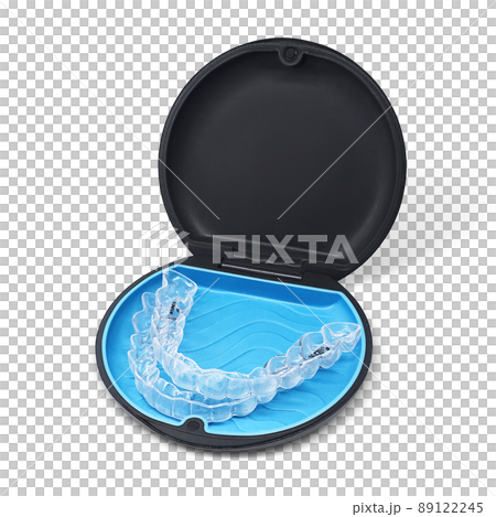 マウスピース マウスピース矯正 歯列矯正 イラスト リアル  89122245