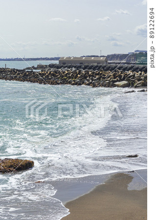 茨城県日立市 初崎海岸と会瀬港 茨城県日立市 初崎海岸と会瀬港 89122694