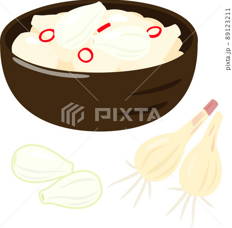 ラッキョウの甘酢漬け 89123211