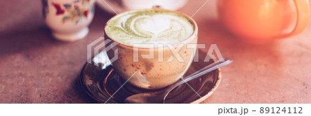 Green Matcha Latte Green Matcha Latte 89124112