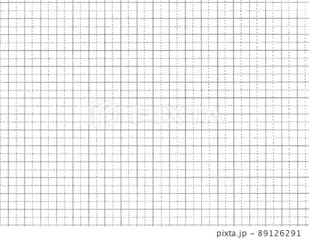 手書きの方眼紙 白背景 手書きの方眼紙 白背景 89126291