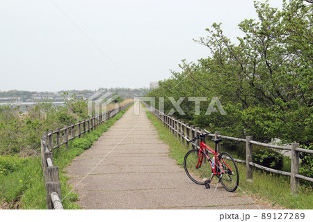 柴山潟 サイクリングロード(石川県 加賀市) 柴山潟 サイクリングロード(石川県 加賀市) 89127289
