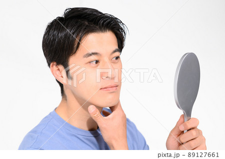 メンズビューティー　美容　肌チェック 89127661