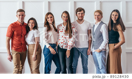 Group portrait of people Diversity team union 89128430