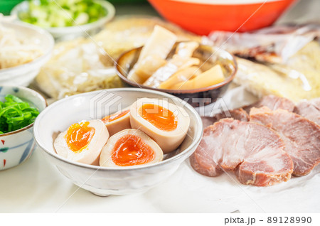 ラーメン作り　具材 89128990