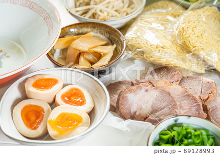ラーメン作り　具材 89128993