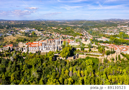 The Convent of the Order of Christ. UNESCO world heritage in Tomar, Portugal 89130523