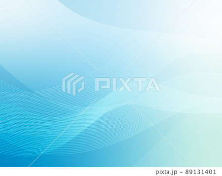 ウェーブ　抽象的　ビジネス　未来　背景　青 89131401